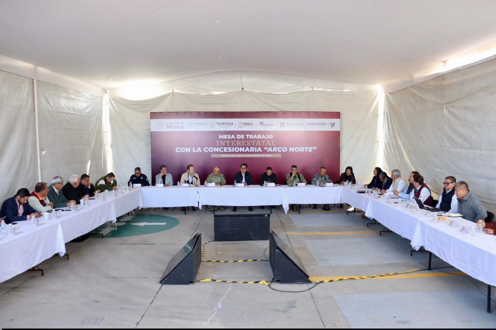 Reprocha SSPH a empresa retraso en colocación de cámaras en Arco Norte y falta de información